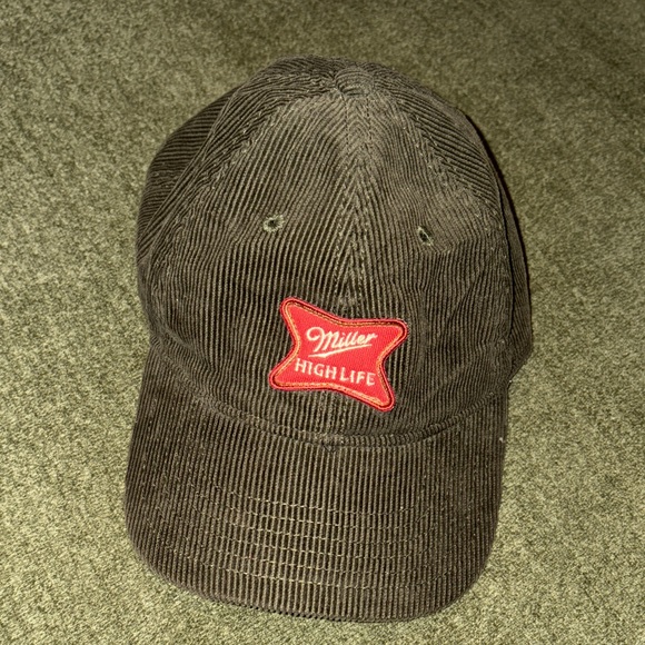 Miller High Life Other - Miller High Life Brown Corduroy Cap